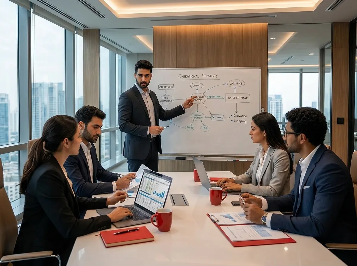 Strategic business discussions